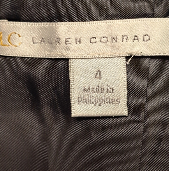 Vintage LC Lauren Conrad Abstract Print Mini Dress - Picture 7 of 7